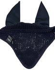 Equestrian Stockholm Dressage Pad & Bonnet Set in Navy Glimmer