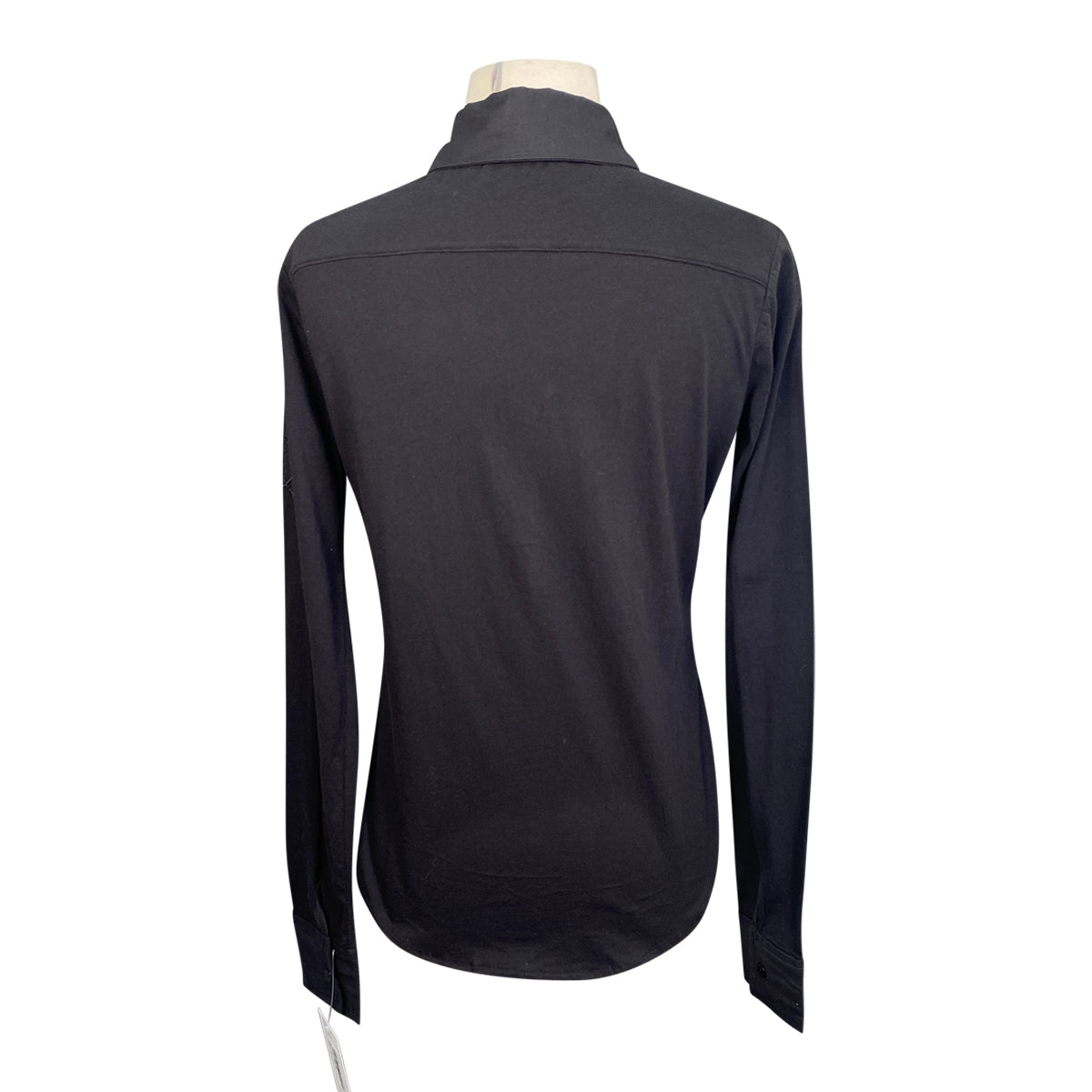 Back of Goode Rider 'Favorite' Long Sleeve Shirt in Black
