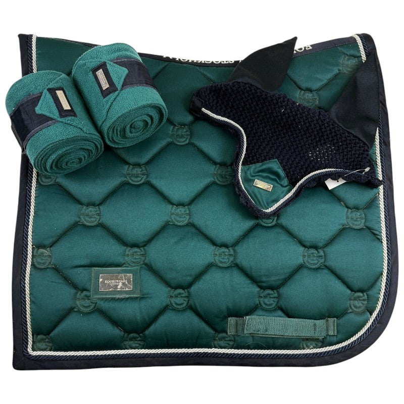 Equestrian Stockholm Tack Set in Emerald