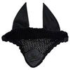 Equestrian Stockholm Dressage Pad & Bonnet Set in Black Glimmer