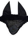 Equestrian Stockholm Dressage Pad & Bonnet Set in Black Glimmer