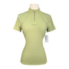 Lemieux 'Mia' Mesh Short Sleeve Baselayer in Fern - Women's US 4 (X-Small)