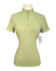 Lemieux 'Mia' Mesh Short Sleeve Baselayer in Fern - Women's US 4 (X-Small)