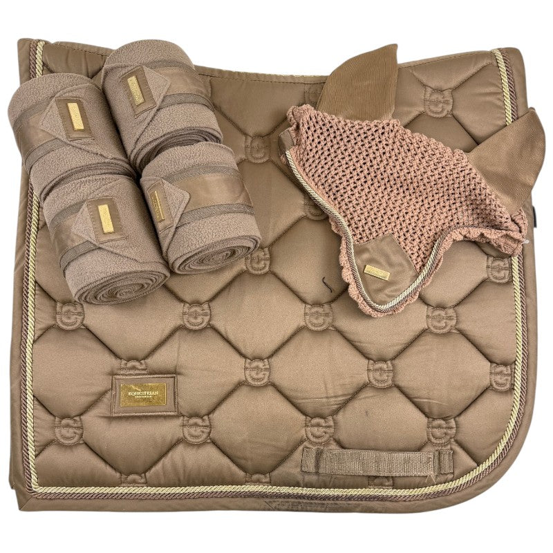 Equestrian Stockholm Tack Set in Champagne