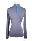 Kastel Denmark Sunshirt in Grey/Royal Blue