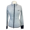 B Vertigo 'Paulina' Knit Jacket in Grey Heather