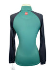 Kastel Denmark Sunshirt in Hunter Green/Black