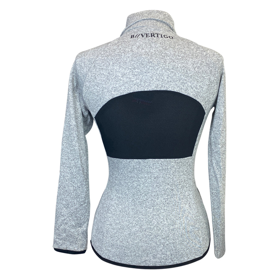 BACK OF B Vertigo 'Paulina' Knit Jacket in Grey Heather