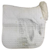 Mattes Square Sheepskin Dressage Pad in White