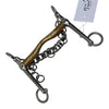 Copper Ported Weymouth Bit in Stainless Steel/Copper