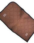 Equestrian Stockholm Dressage Pad & Bonnet Set in Mahogany Glimmer
