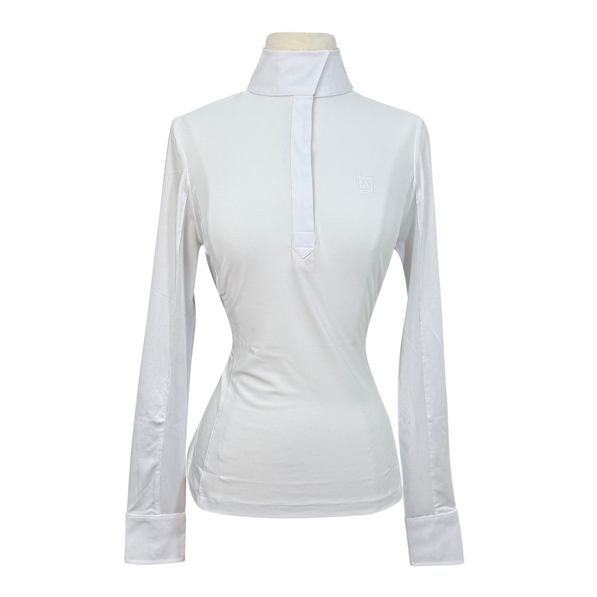 Romfh 'Lindsay' Chill Factor Show Shirt in White/Dahlia