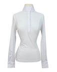 Romfh 'Lindsay' Chill Factor Show Shirt in White/Dahlia