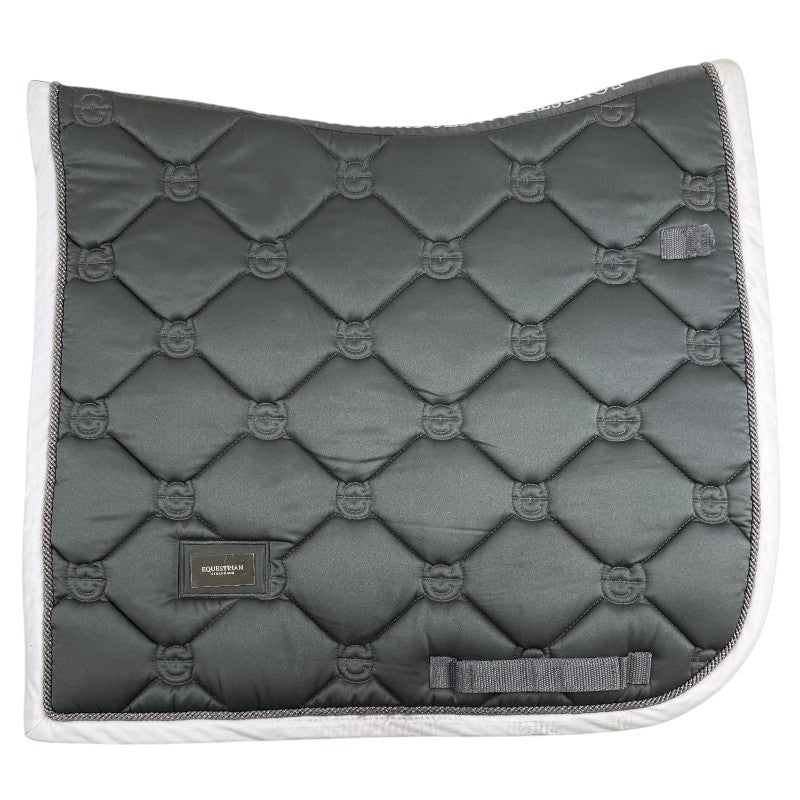 Equestrian Stockholm Tack Set in Silver Cloud