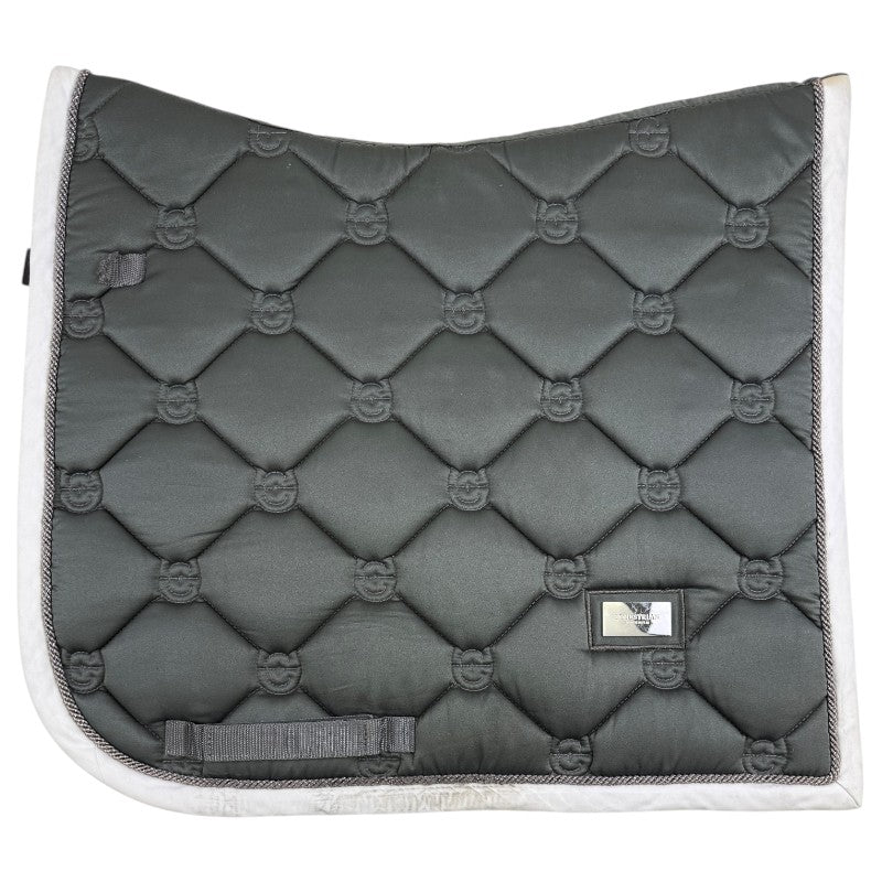 Equestrian Stockholm Tack Set in Silver Cloud - Full
