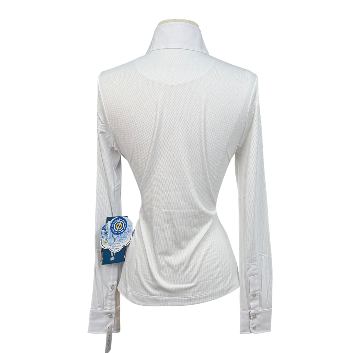 Romfh 'Lindsay' Chill Factor Show Shirt in White/Dahlia