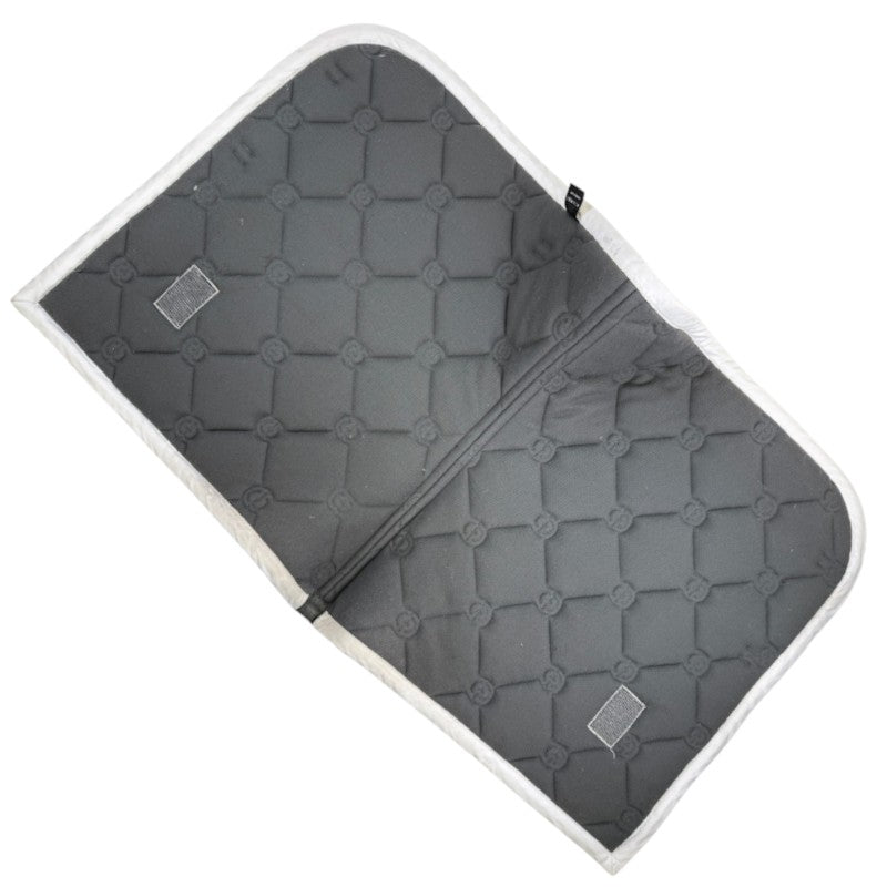 Equestrian Stockholm Tack Set in Silver Cloud