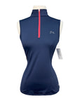 R.J. Classics 'Luna' Sleeveless Training Shirt in Navy
