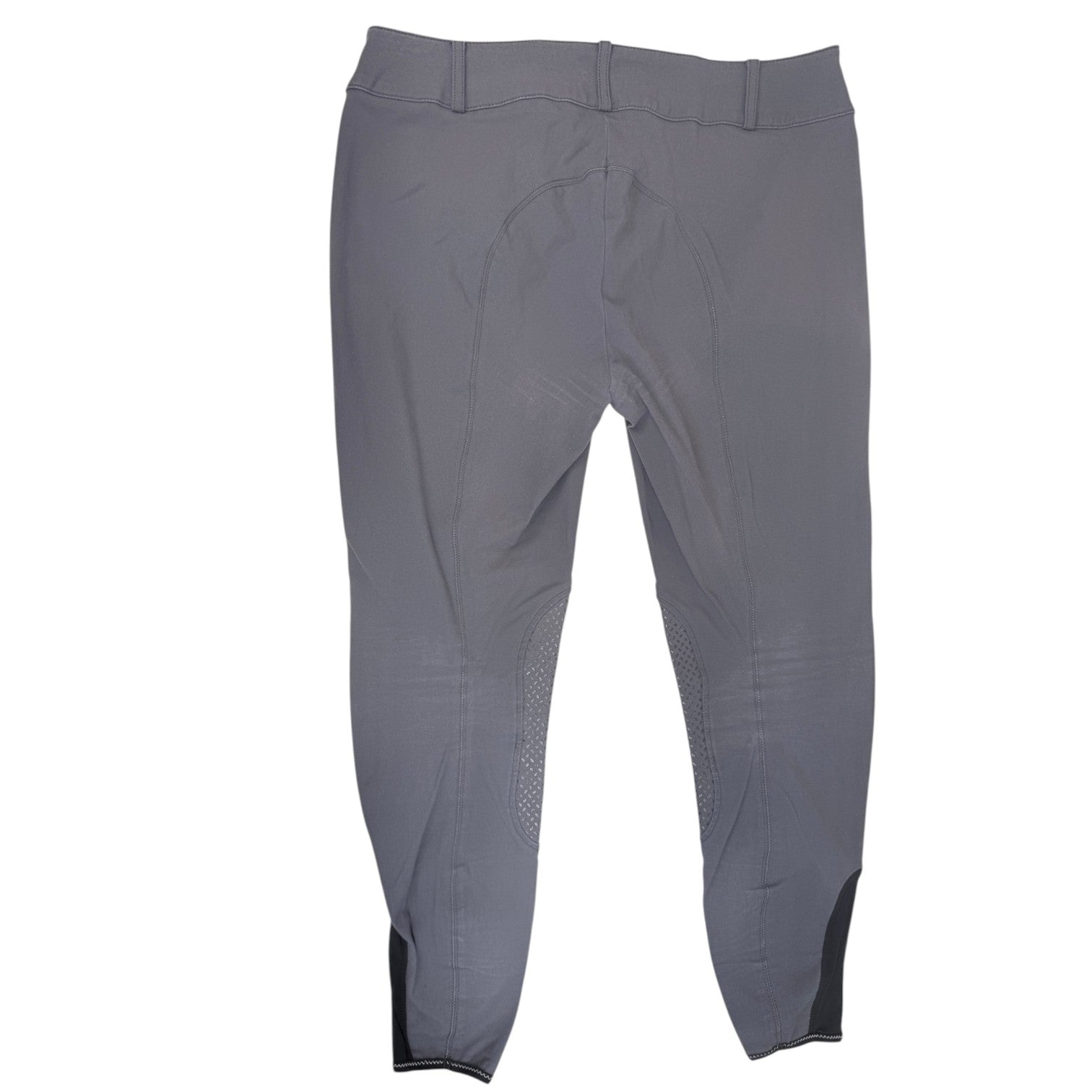 Pikeur 'Ciara Grip' Knee Grip Breeches in Grey - Women's EU 46 (US 34)