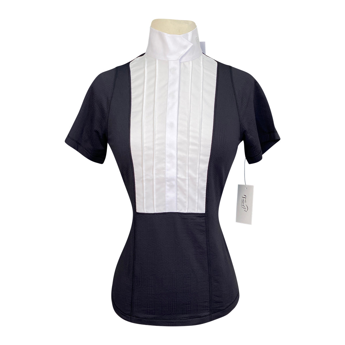 Ariat 'Luxe' Short Sleeve Show Shirt in Black 