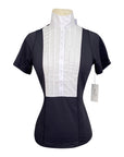 Ariat 'Luxe' Short Sleeve Show Shirt in Black 