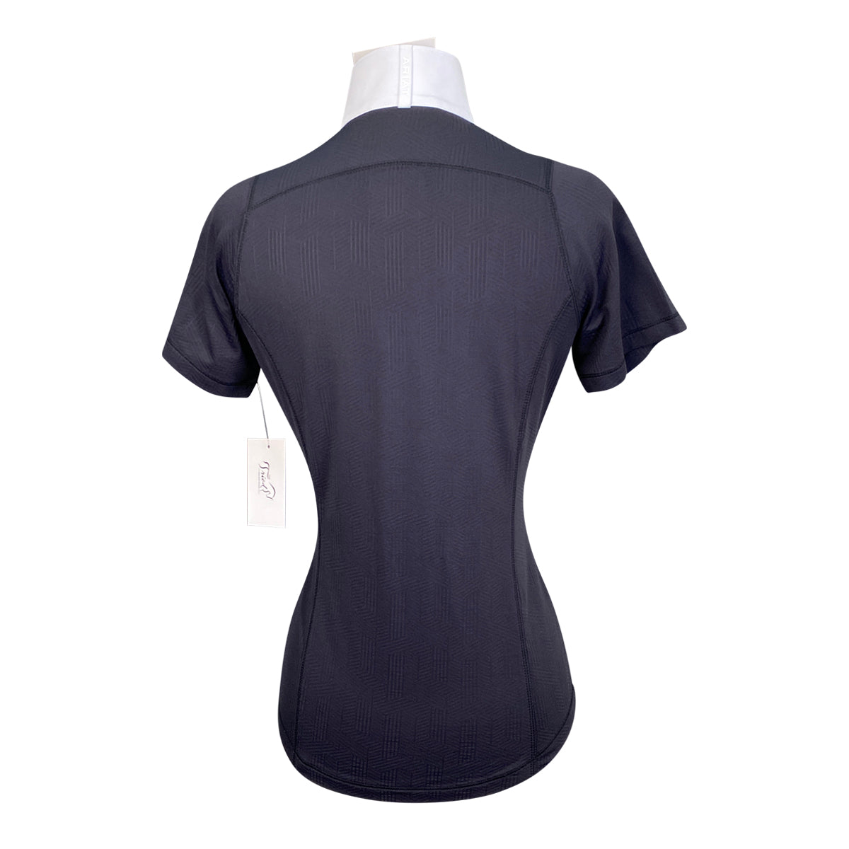Ariat 'Luxe' Short Sleeve Show Shirt in Black 