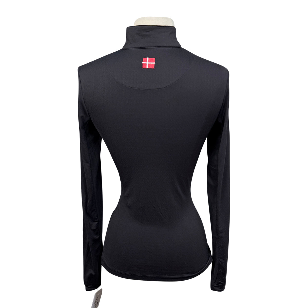 Kastel Denmark 1/4 Zip Shirt in Black