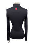 Kastel Denmark 1/4 Zip Shirt in Black