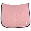 Horse Gloss Dressage Saddle Pad in Satin Pink