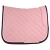 Horse Gloss Dressage Saddle Pad in Satin Pink