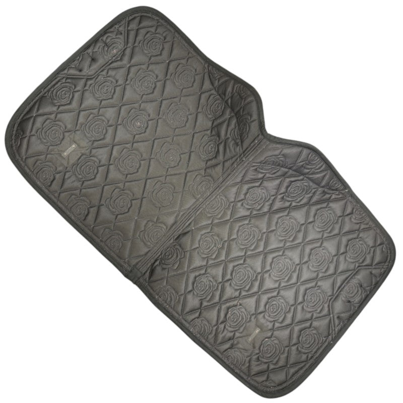 Horse Gloss Dressage Saddle Pad in Satin Pink