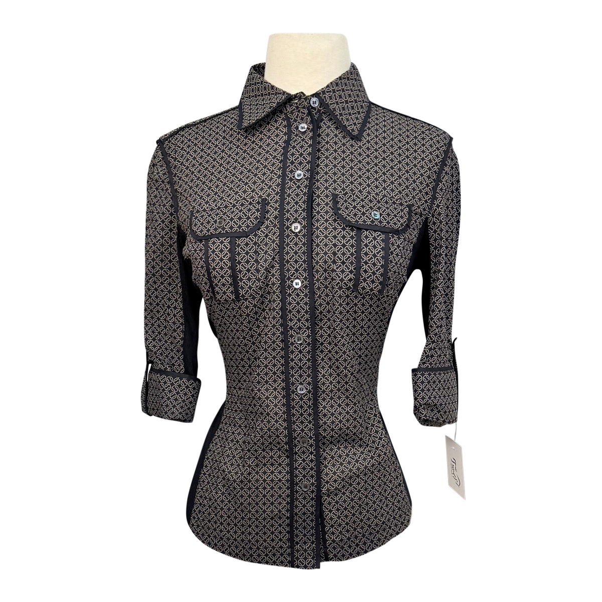Goode Rider &#39;Go To&#39; Shirt in Black/Tan