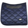 Equestrian Stockholm 'Classic' Dressage Saddle Pad in Modern Tech Navy