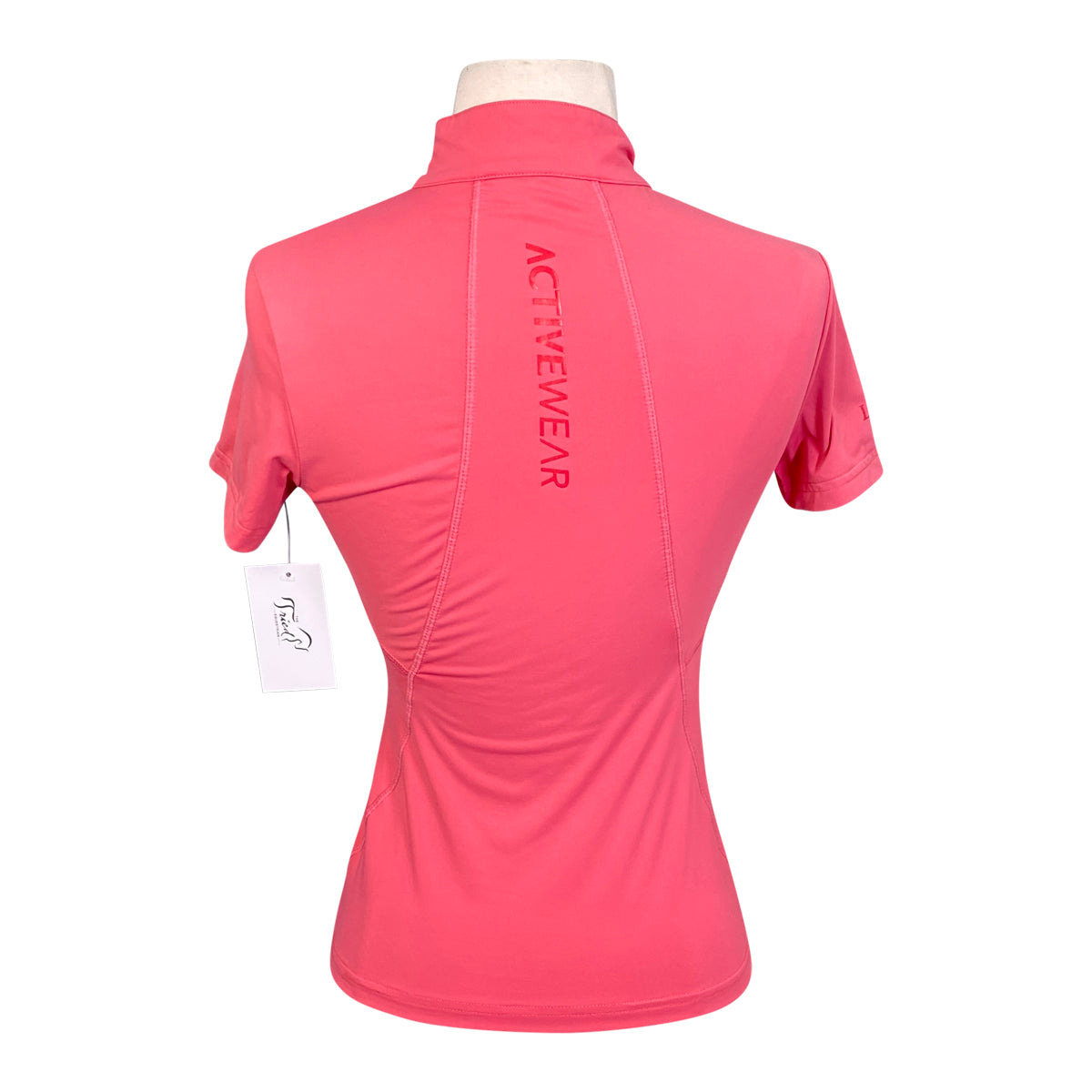 LeMieux 1/4 Zip Base Layer in Papaya