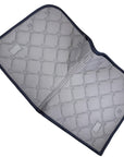 Equestrian Stockholm 'Classic' Dressage Saddle Pad in Modern Tech Navy