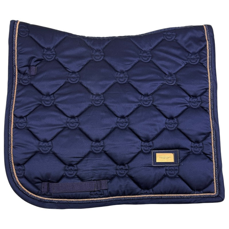 Equestrian Stockholm Jump Saddle Pad in Lagoon Blush