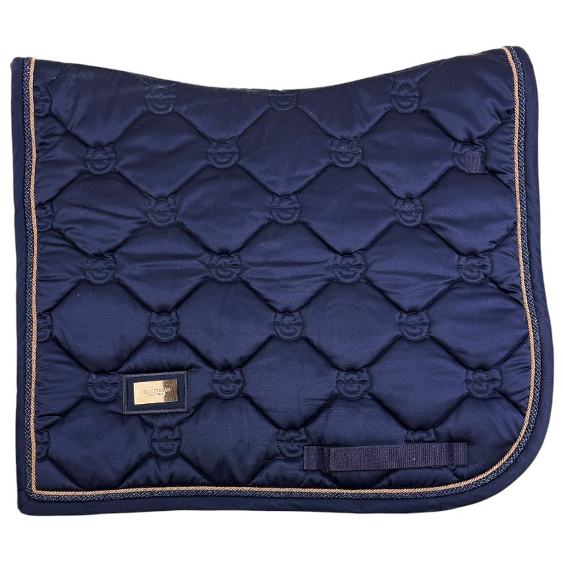 Equestrian Stockholm Jump Saddle Pad in Lagoon Blush