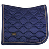 Equestrian Stockholm Dressage Saddle Pad in Lagoon Blush