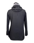 Equiline 'Cegnum' Waterproof Long Jacket in Black