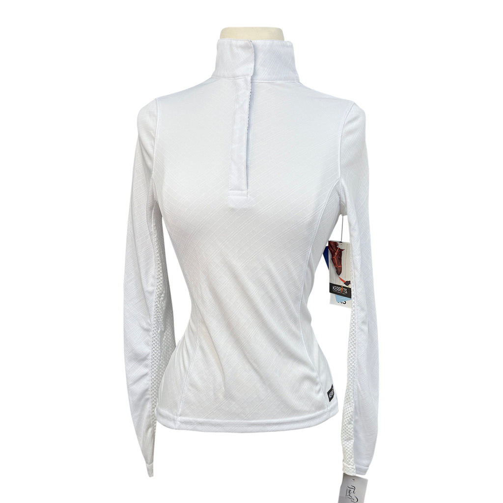 Kerrits Spectrum Long Sleeve Show Shirt in White