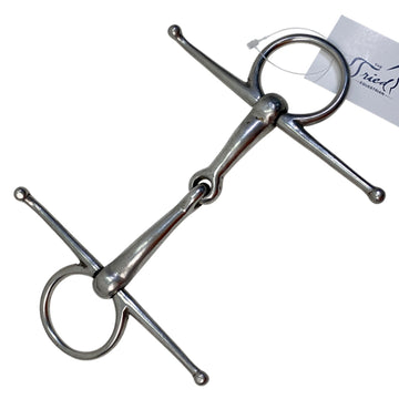 Full Cheek Jointed Snaffle Bit in Stainless Steel