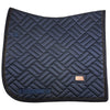 Equestrian Stockholm 'Modern' Dressage Saddle Pad in Lagoon Blush