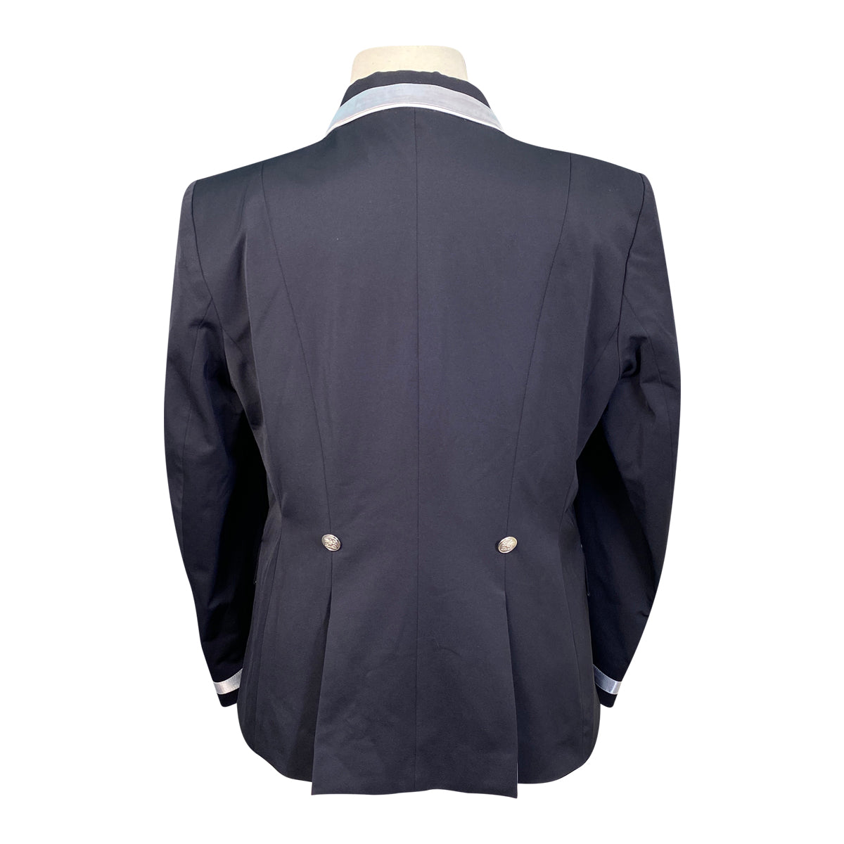 Flying Changes 'The Catherine' Short Tailcoat in Black/Silver