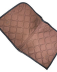 Equestrian Stockholm 'Glimmer' Dressage Pad in Mahogany