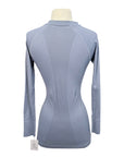 FitEq Long Sleeve Seamless Schooling Top in Grey