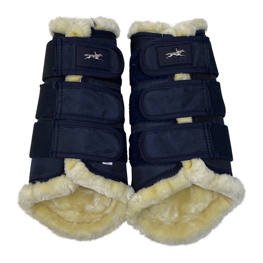 Schockemohle Soft Fleece Boots in Navy