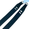 Leather Garter Straps in Black - Large