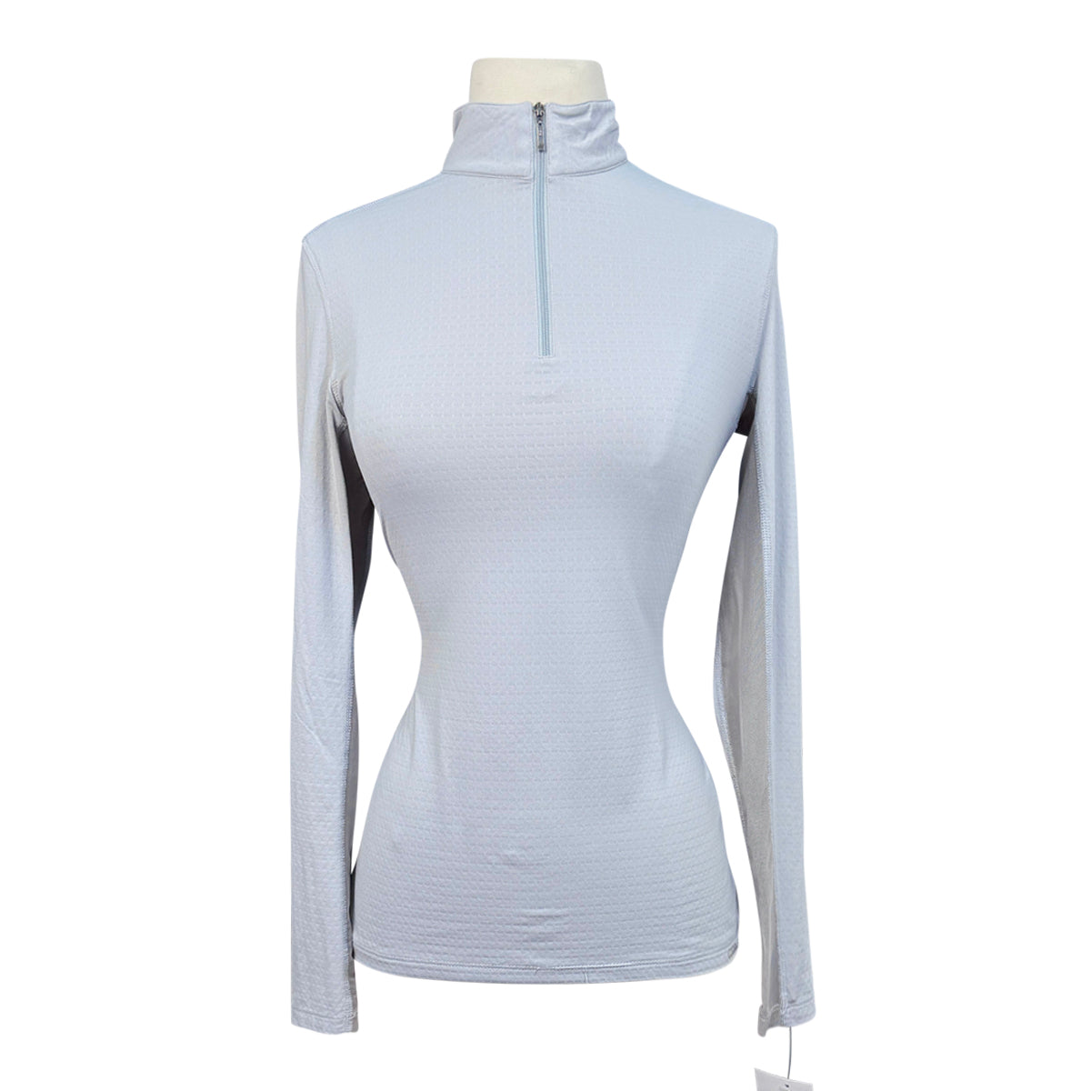 Dover Saddlery Long Sleeve &#39;CoolBlast&#39; Sunshirt in Ice Blue