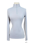 Dover Saddlery Long Sleeve 'CoolBlast' Sunshirt in Ice Blue