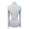 Dover Saddlery Long Sleeve 'CoolBlast' Sunshirt in Ice Blue